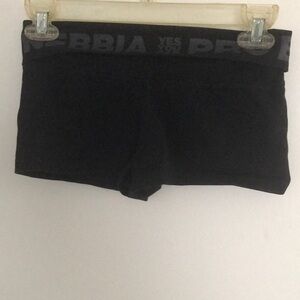 Size X-Small black athletic shorts